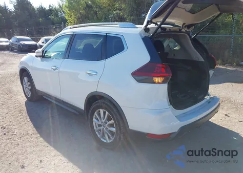 2019 Nissan Rogue Sv из США, поврежденный, VIN KNMAT2MT3KP538410